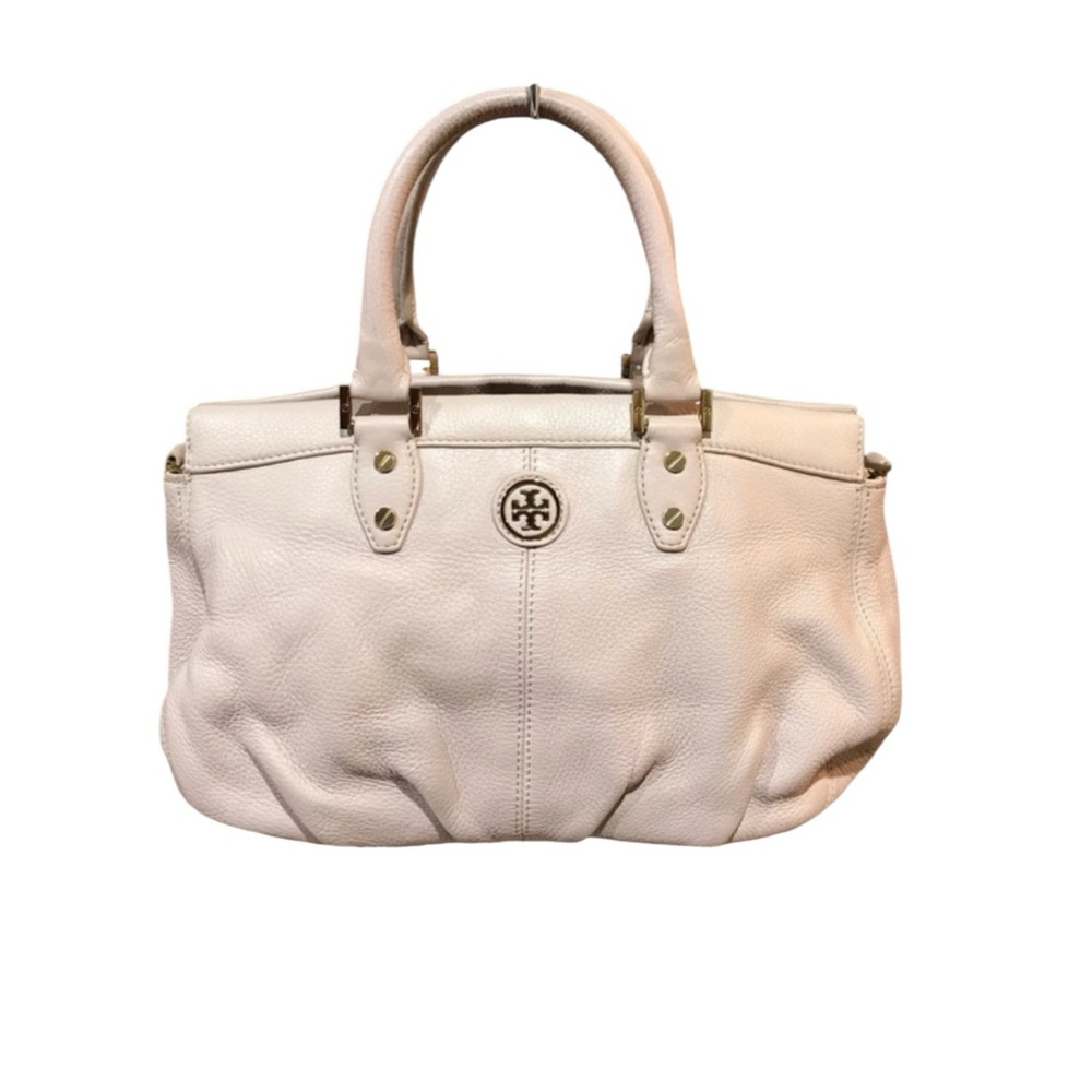 Tory Burch Satchel Bag - Blush Pink/Cream Leather